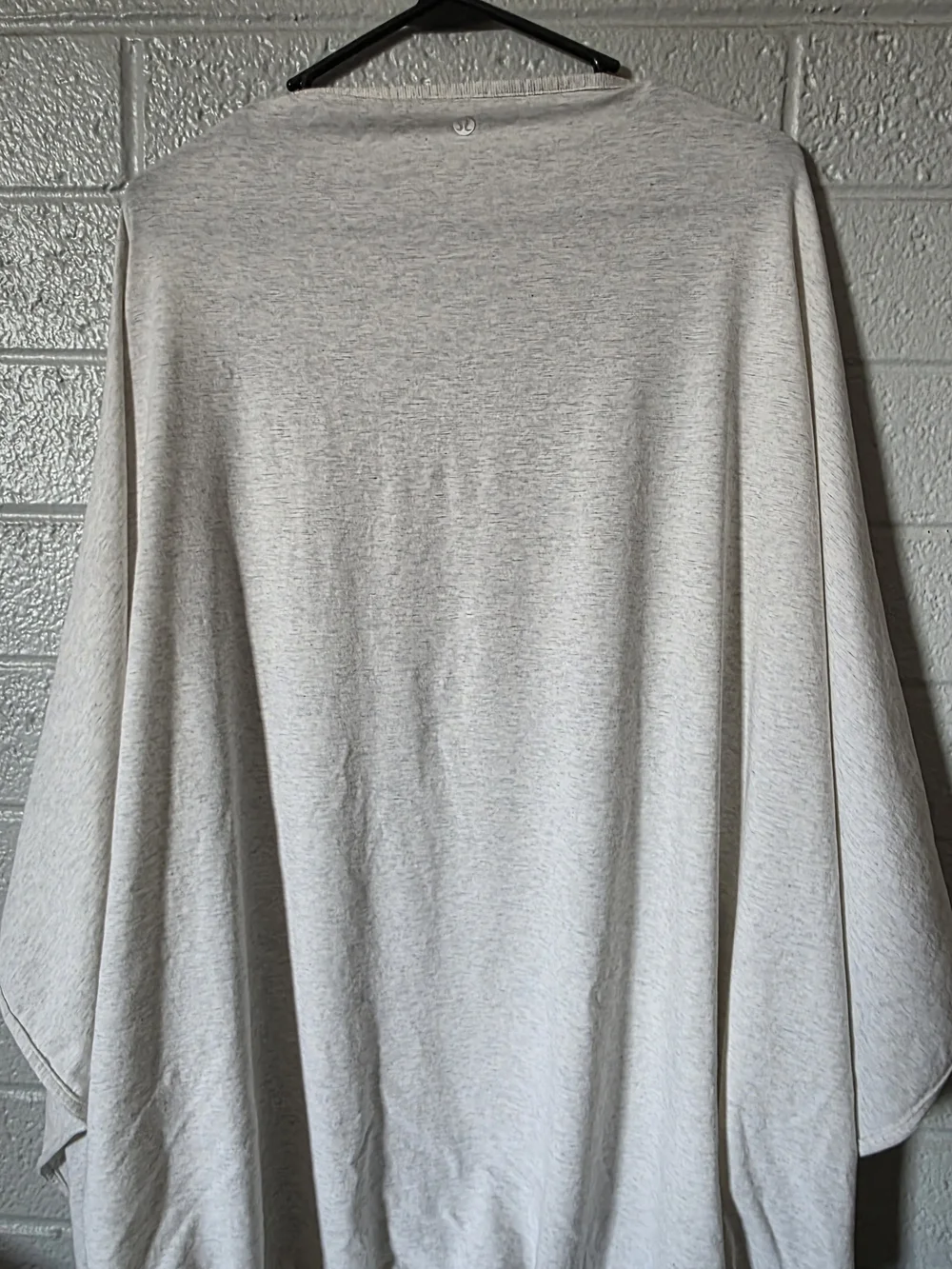lululemon athletica Cream Open-Front Wrap Cape